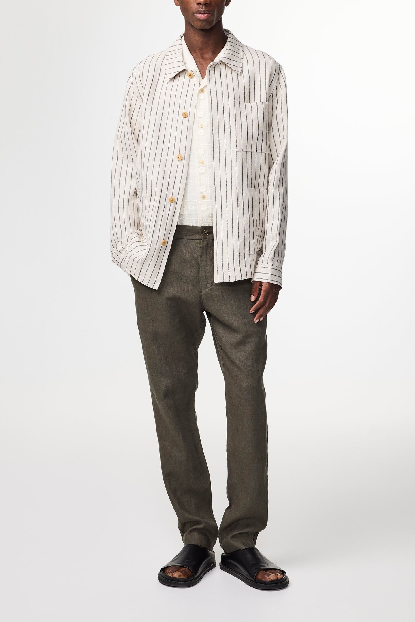 OLAV HYBRID/BLAZER OAT STRIPE 2