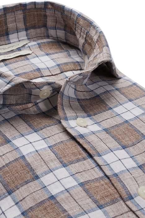 MULTI CHECKED SLIM FIT SHIRT MULTI 3