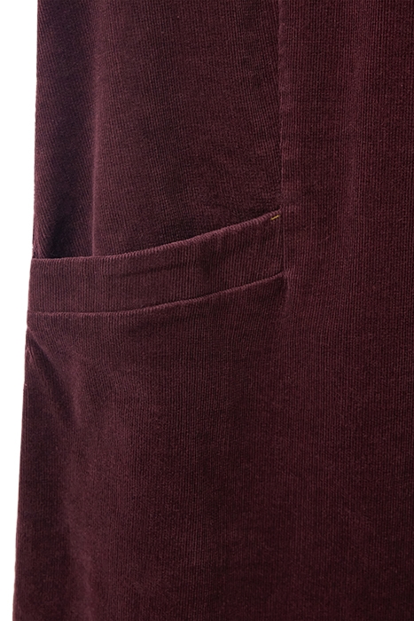 LOTHBURY ORGANIC CORD PINNY DK PLUM 6