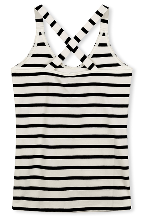 WRAPPER STRIPE ECRU/BLACK 4