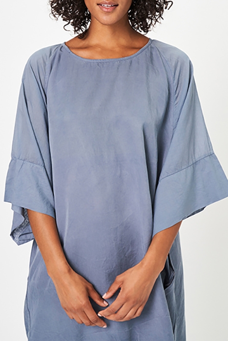 OVERSIZED KIMONO DRESS PARTY BLUE 4