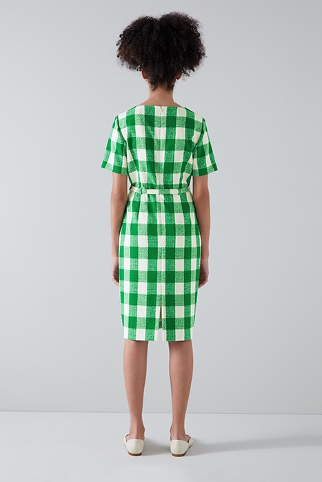 MAREN MIDI DRESS GREEN 2