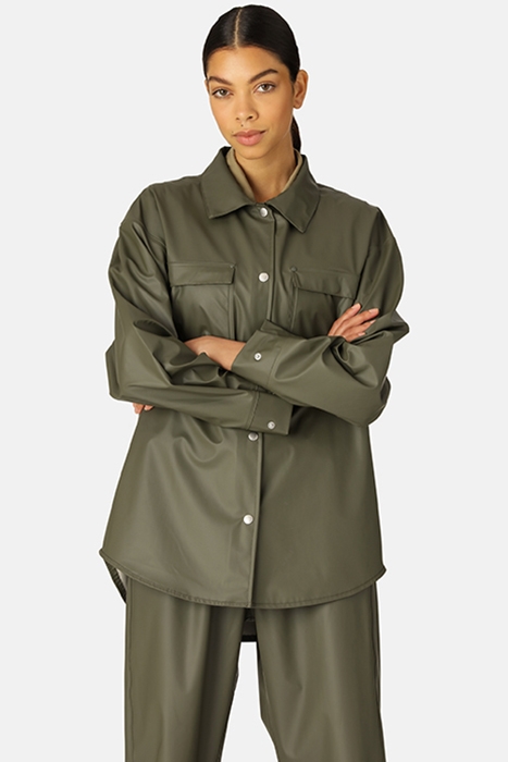 10 RAIN186 RAIN JACKET ARMY 2