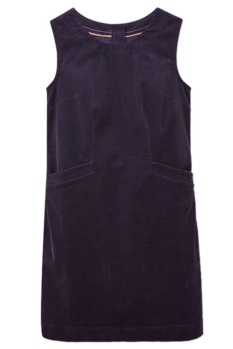 LOTHBURY ORGANIC CORD PINNY DARK PURPLE 1