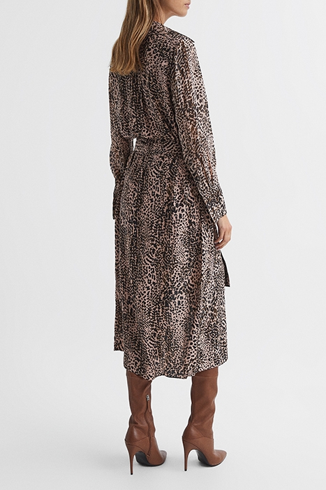 TABITHA DRESS SHIRT BROWN 2