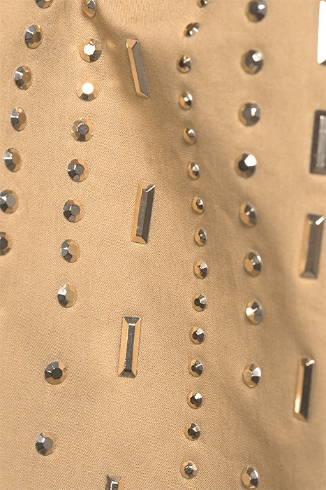 IRVIN BLUSA POPELINE DARK NOUGAT 5