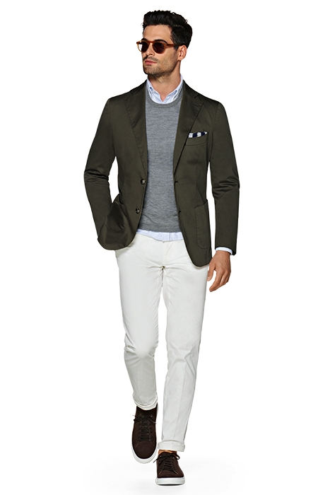 DARK GREEN HAVANA BLAZER 1