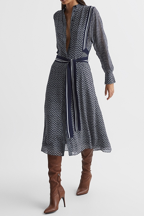 TANYA DRESS SHIRT NAVY 4