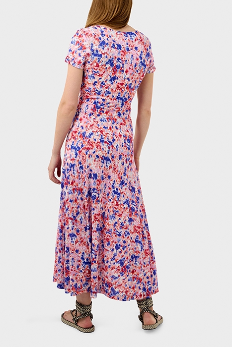 LANGE JURK MET BLOEMENPRINT RED BUD 2