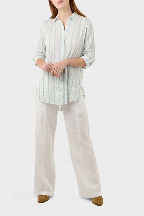 COMFORT FIT LINNEN ELBA BROEK CLOUD DANCER 3