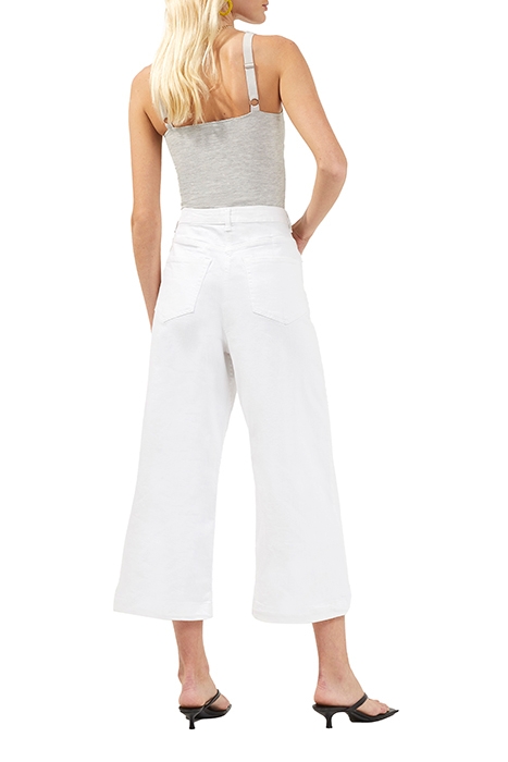 COMFORT RECYCLED CULOTTES SUMMER WHITE 3