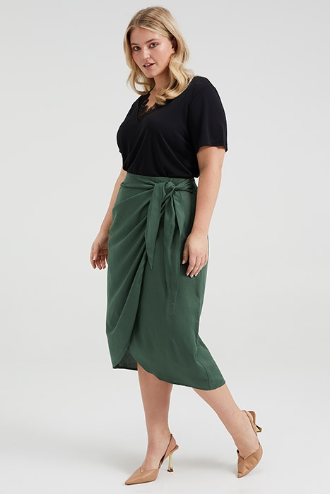 SKIRT MEDIUM LENGTH SEA GREEN 4