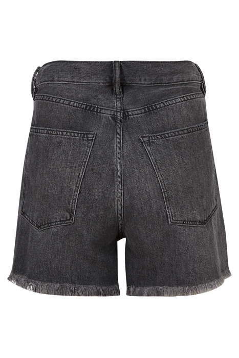 YANNI DENIM SHORTS WASHED BLACK 5