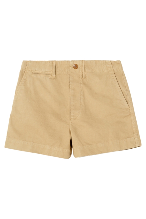 90S TROUSER SHORT WASHED KHAKI 1