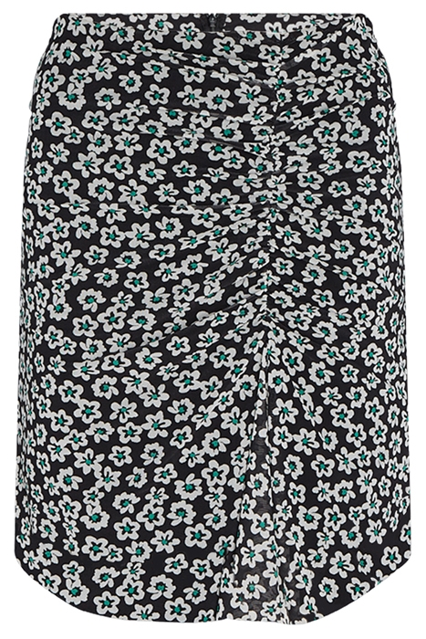 JESSY SHORT SKIRT BLACK/EMERALD 6