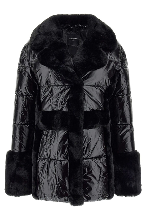 BESSIE PUFFER COAT JET BLACK WINTER JACKET 5