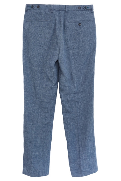 NORTHCOTE LINEN TROUSER CHAMBRAY BLUE 6
