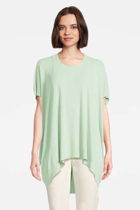 SLEEVELESS OVERSIZED SWEATER SOFT SAGE 2