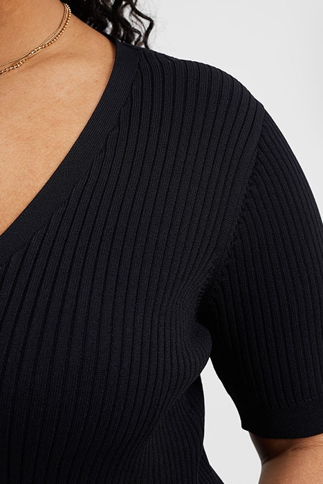 DRESS MID LENGTH BLACK 5