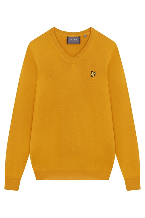GOLF V NECK PULLOVER AMBER 5