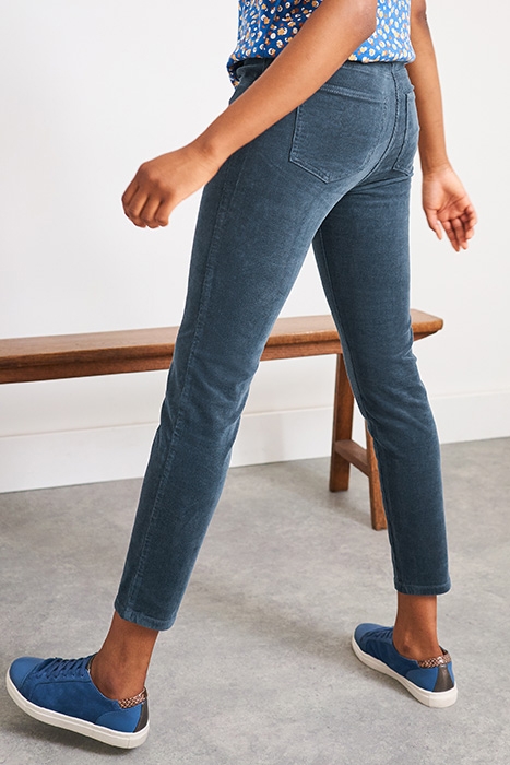 WHITCOMBE SLIM CORD MID TEAL 3