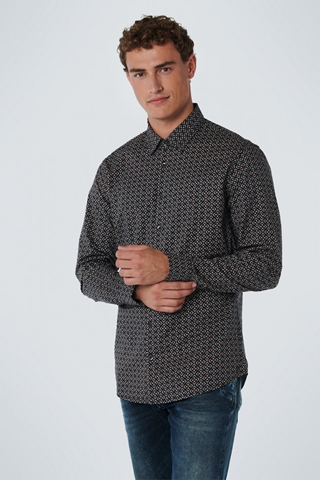 SHIRT STRETCH ALLOVER PRINTED RESPONSIBLE CHOICE INK 2