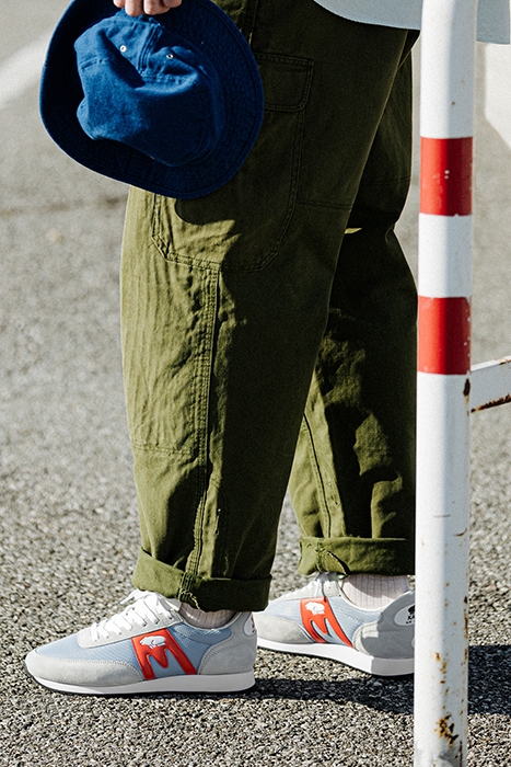 ALBATROSS 82-DAWN BLUE/CHERRY TOMATO 3