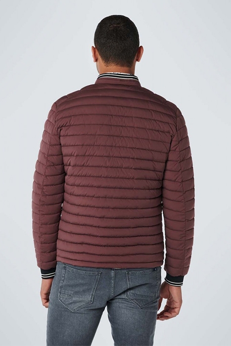 JACKET SHORT FIT PADDED PORT WINE 3