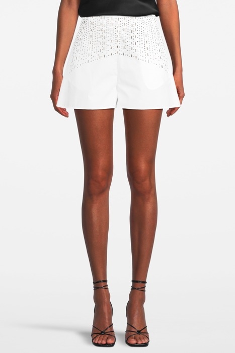 NEAL SHORTS POPELINE RADIANT WHITE 1