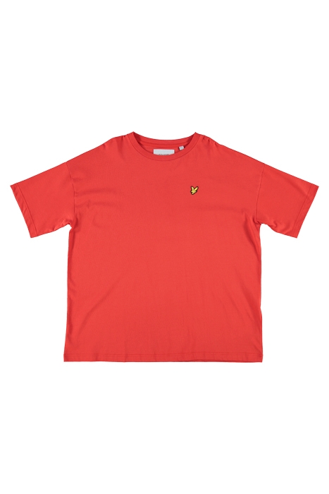 OVERSIZED T-SHIRT SELVEDGE RED 1