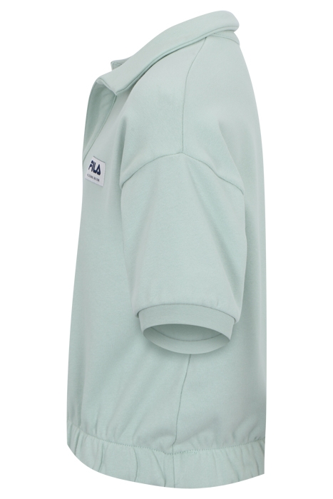 TABEN-RODT TOWELIING KNIT POLO SILT GREEN 3