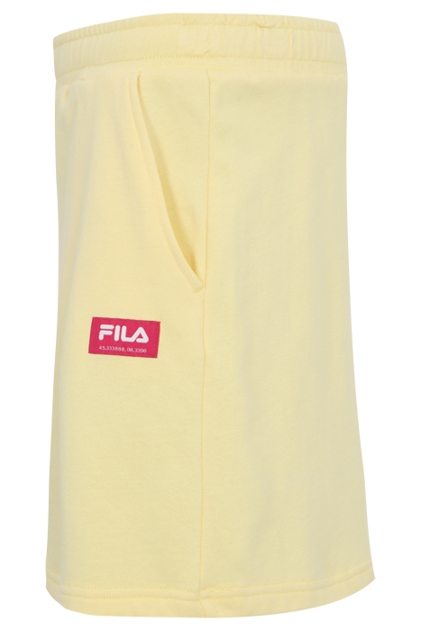 TAGMERSHEIM TOWELLING KNIT TRACK SKIRT PALE BANANA 3