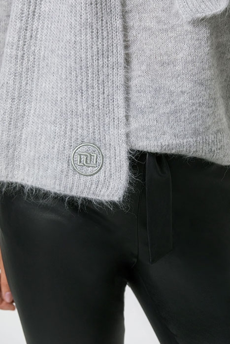 VIVA SCARF DARK HEATHER GREY 4