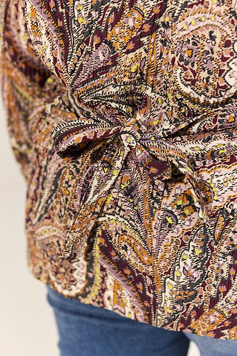 KIMONO PAISLEY SEERSUCKER MULTICOLOUR 4