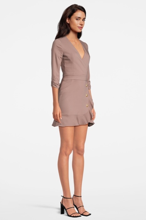 ZIZI DRESS DEEP TAUPE 4