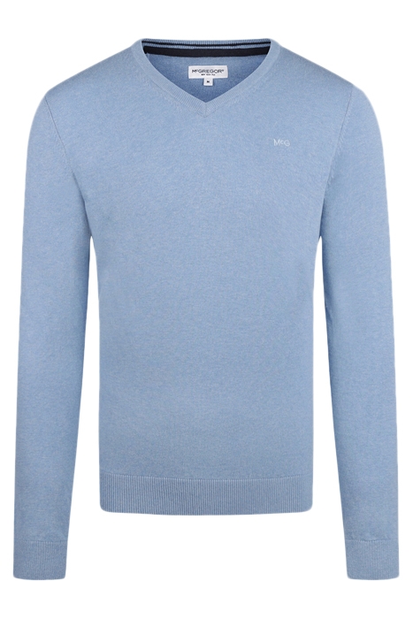 V-NECK SWEATER LIGHT BLUE 4