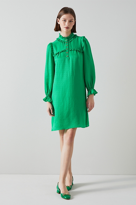 EDIE SHIRT DRESS GREEN 2