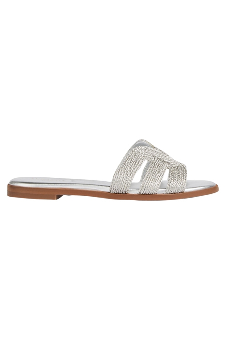 RILEY SLIPPERS SILVER 1