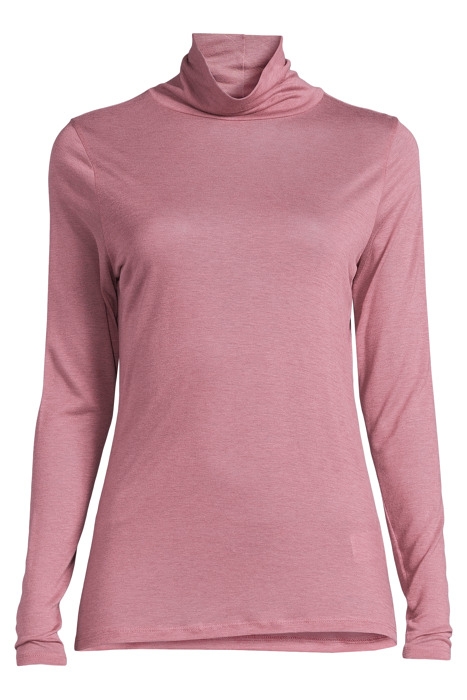 TOP TURTLENECK WOOL BLEND JERSEY MAUVE 1