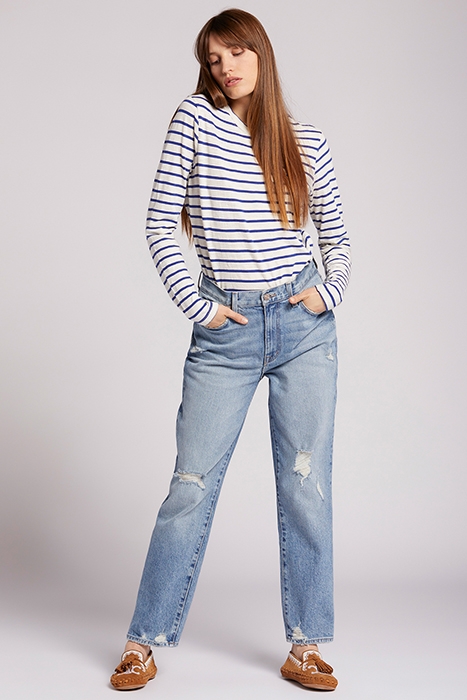 THE BOYFRIEND RELAXED JEAN PEACEFUL DESTRUCTED 3