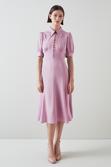 FARRIER MIDI DRESS LAVENDER 2