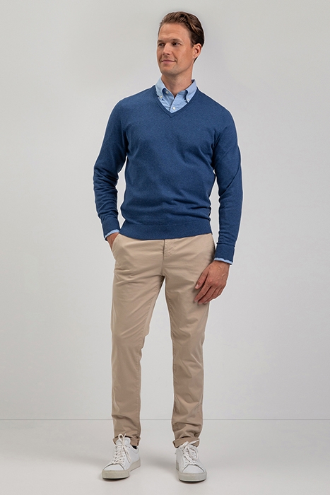 V-NECK SWEATER MARINE 3