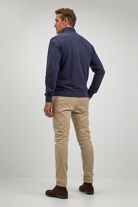 ZIP THRU SWEATSHIRT NAVY 4