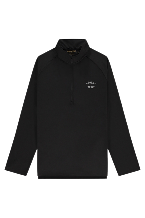 SPORT LONGSLEEVE ZIP JET BLACK 1