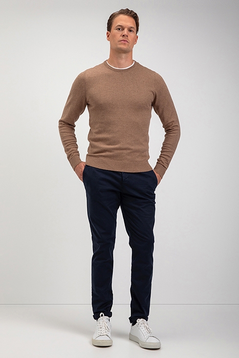 C-NECK SWEATER CARAMEL 3