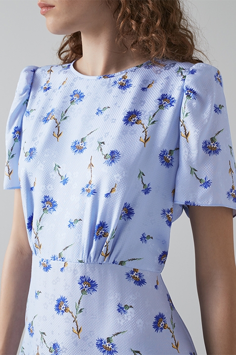 BOYD MIDI DRESS BLUE MULTICOLOR 4