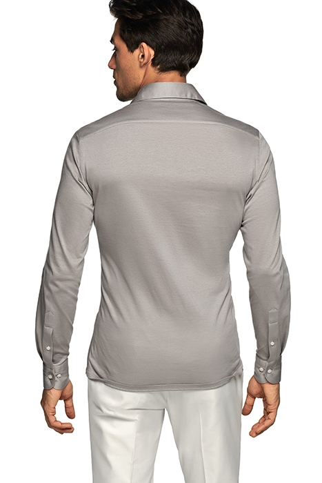 GREY EXTRA SLIM FIT POPOVER 2