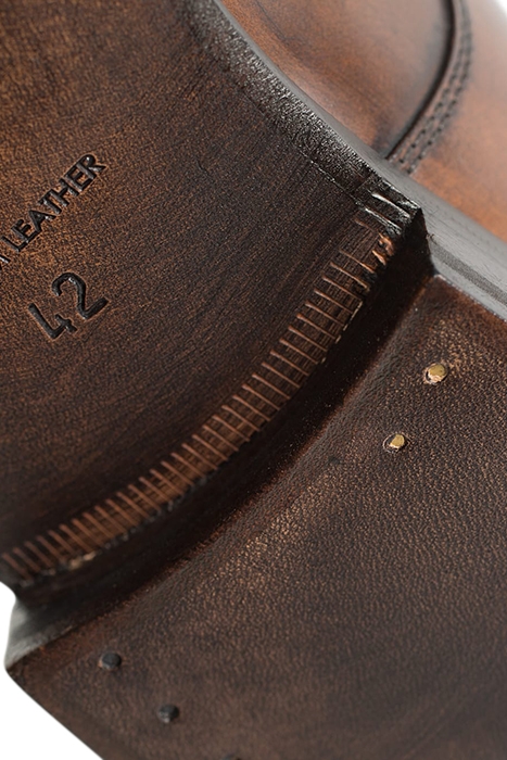 LEATHER-D.MONK-BROWN 7