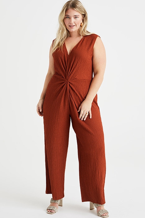 JUMPSUIT CINNAMON BROWN 2