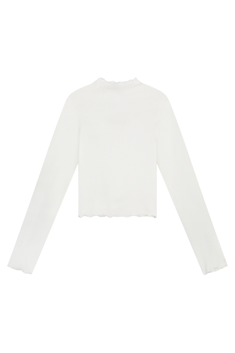 RIB TOP TURTLE LS CROPPED OFF WHITE 2